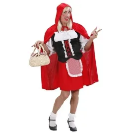 stroj-meski-drag-queen-czerwony-kapturek-pelerynka-bajka-przebranie-xl