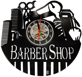barber-shop-zegar-scienny-plyta-winylowa-fryjerski
