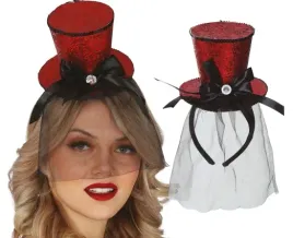 opaska-na-glowe-czerwony-cylinder-mini-akcesoria-do-przebran-karnawal