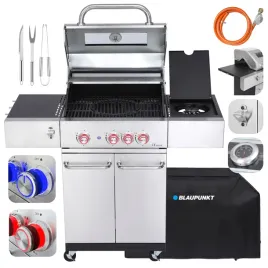 grill-gazowy-3-1-led-palnikow-zeliwny-148-kw-pokrowiec-blaupunkt-gg321
