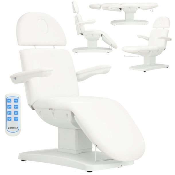 Fotel kosmetyczny elektryczny do salonu kosmetycznego pedicure 3 siłowniki