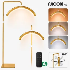 lampa-led-kosmetyczna-moon-luk-24w-do-rzes-stojaca-zlota-180-cm