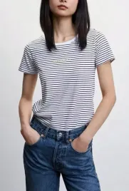 mango-niebieskie-damskie-tshirt-xxs