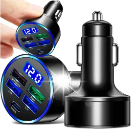 ladowarka-samochodowa-4x-usb-qc-3-0-usb-c-pd-20w-led-szybka-mocna-250w-do