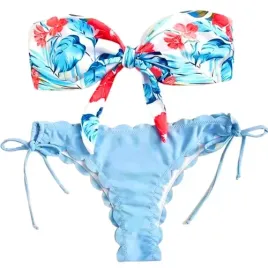 opaska-bandeau-kostium-bikini-brazylijskie-stroj-kwiaty-dwuczesciowy-l