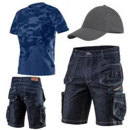 neo-krotkie-spodenki-robocze-denim-meskie-t-shirt-czapka-komplet-roz-xl