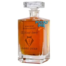 karafka-wieczor-kawalerski-prezent-wstaw-imie-game-over