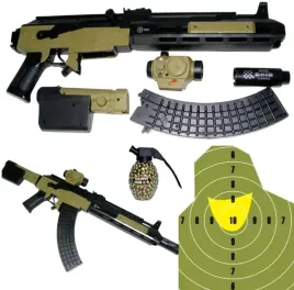 pistolet-na-kulki-karabin-noveske-karabiny-tarcza-i-kulki