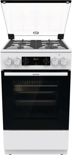 Kuchnia Gorenje GK5C61WF gazowo-elektryczna 50 cm AirFry biała
