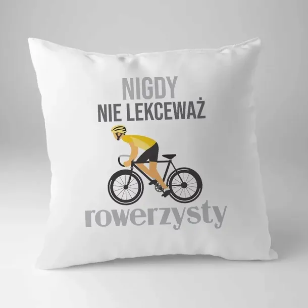 poduszka-z-rowerem-prezent-dla-rowerzysty-stan-nowy