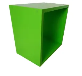 polka-zielony-zielona-35x35x25-kwadrat-kubik