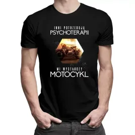 inni-potrzebuja-psychoterapii-motocykl-koszulka