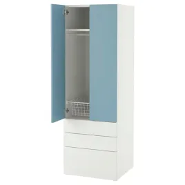 ikea-smastad-platsa-szafa-60x57x181-cm-bialy-niebieski-z-3-szufladami