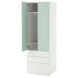 ikea-smastad-platsa-szafa-60x57x181-cm-bialy-jasnozielony-z-3-szufladami