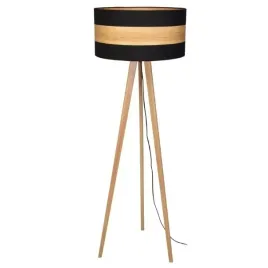 nowoczesna-lampa-podlogowa-czarno-drewniana-skandynawski-styl-salon