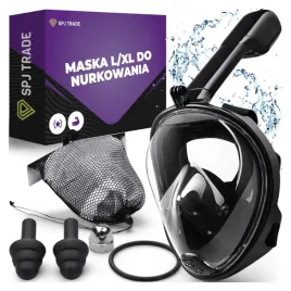 maska-do-plywania-l-xl-nurkowania-snorkelingu-pelnotwarzowa-rurka-zatyczki