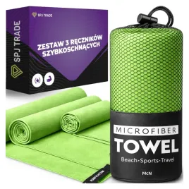 recznik-szybkoschnacy-sportowy-komplet-zielony-mikrofibra-3-szt-80x180-etui
