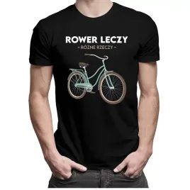 rower-leczy-rozne-rzeczy-koszulka-rowerowa