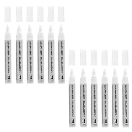 12x-marker-olejowy-toma-do-opon-szkla-mazak-bialy