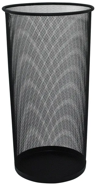 STOJAK PARASOLE METALOWY CZARNY WYSOKOŚĆ 50 CM