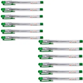 dlugopis-flexi-07-mm-zielony-zestaw-x12