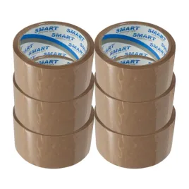tasma-klejaca-48mm-60m-solvent-brazowa-6szt