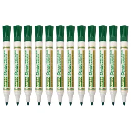 marker-pentel-mw85-do-tablic-suchoscieralnych-zielony-zestaw-x12
