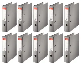 segregator-esselte-eco-a4-75-mm-szary-zestaw-x10