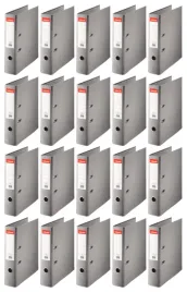 segregator-esselte-eco-a4-75-mm-szary-zestaw-x20