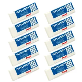 gumka-olowkowa-hi-polymer-mini-pentel-zeh03-zestaw-10-szt