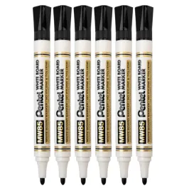 marker-pentel-mw85-do-tablic-suchoscieralnych-czarny-zestaw-x6