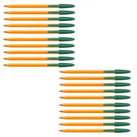 dlugopis-atramentowy-olejowy-bic-orange-zielony-zestaw-20-szt