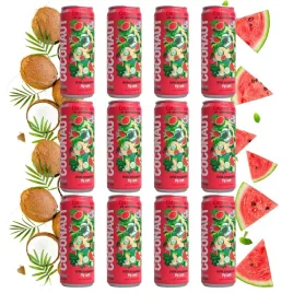 Zdjęcie produktu COCONAUT Woda kokosowa z sokiem arbuzowym NFC 12 x 320ml