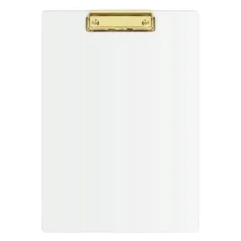 klip-deska-clipboard-a4-bialy-ze-zlotym-mechanizmem