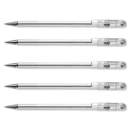 dlugopis-07mm-pentel-bk77-czarny-zestaw-x5