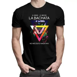 la-noche-la-musica-la-bachata-koszulka-meska
