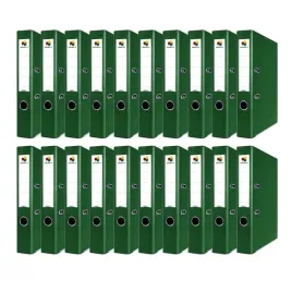 segregator-biurowy-a4-75mm-hexagon-zielony-20-sztuk