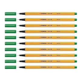 cienkopis-stabilo-point-88-36-zielony-zestaw-10-sztuk