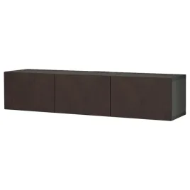 ikea-besta-lawa-tv-z-drzwiami-czarnybraz-hedeviken-okl-debowa-180x42x38-cm