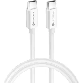 kabel-usb-c-usb-c-forcell-c338-60w-pd-qc4-0-2m-bialy