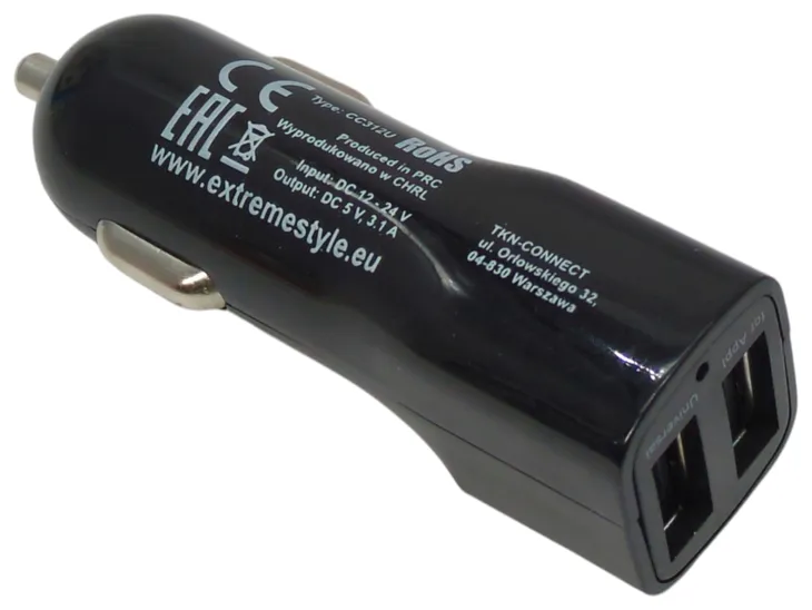 ladowarka-samochodowa-extreme-2xusb-3-1a-kolor-czarny