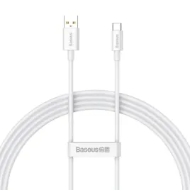 kabel-przewod-usb-a-usb-c-superior-series-100w-1-5m-bialy