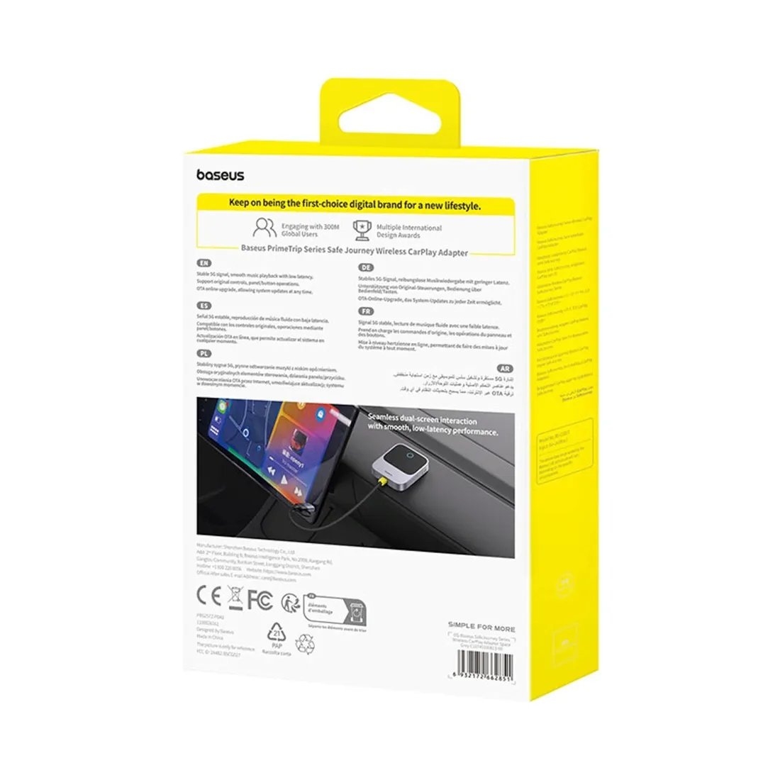adapter-bezprzewodowy-do-apple-carplay-bluetooth-szary