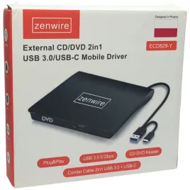 naped-optyczny-zewnetrzny-zenwire-ecd829-y-usb-3-0-usb-c-dvd-rw