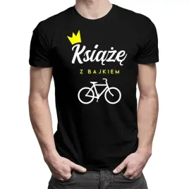 koszulka-prezent-dla-rowerzysty-ksiaze-z-bajkiem