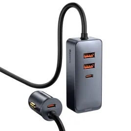 ladowarka-samochodowa-z-przedluzaczem-usb-a-usb-c-pps-120w-jasnoszara