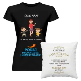 komplet-dla-mamy-koszulka-gang-poduszka-certyfikat