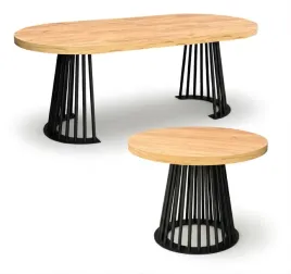 stol-okragly-o110-rozkladany-do-210-cm-dab-craft-nogi-lamel-czarny-metalowy