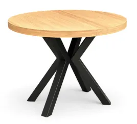 stol-okragly-rozkladany-o110-210-fornir-nogi-metal-x-czarne