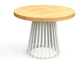 stol-fornirowany-o-srednicy-110-rozkladany-do-210-cm-lamel-bialy-metalowy